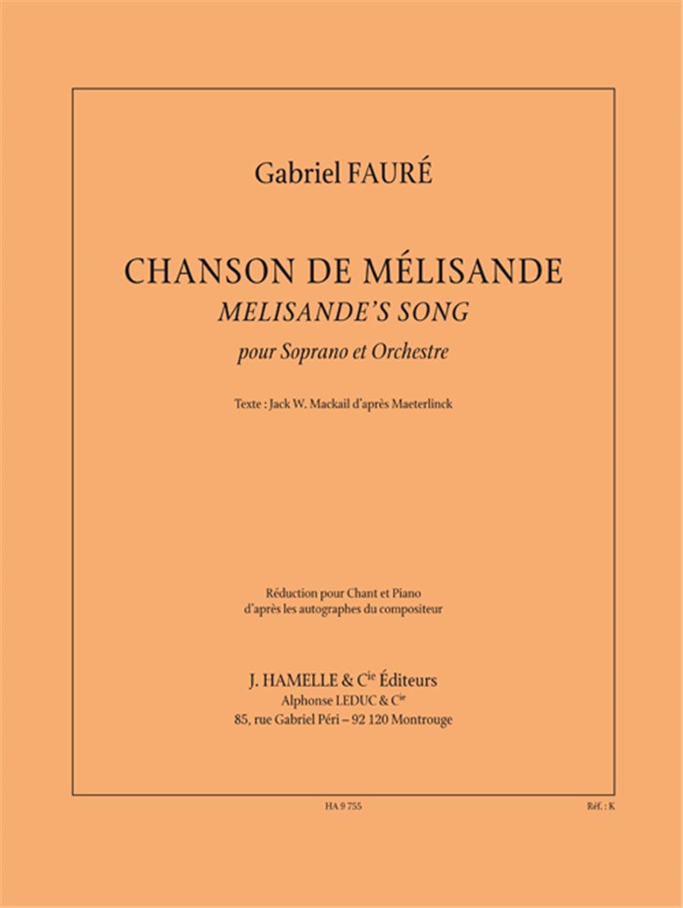 Chanson De Mélisandre